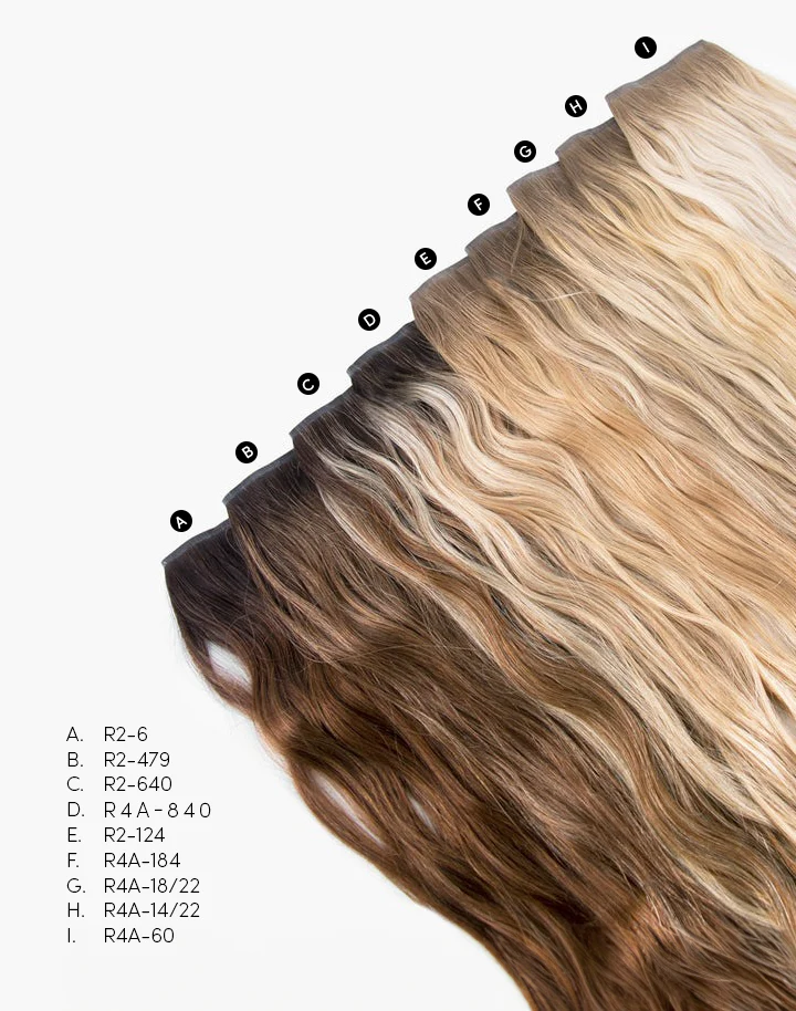Skinny Clip-In (Single Piece) - Natural Wave | 14" Small (2 Clips) - Image 4