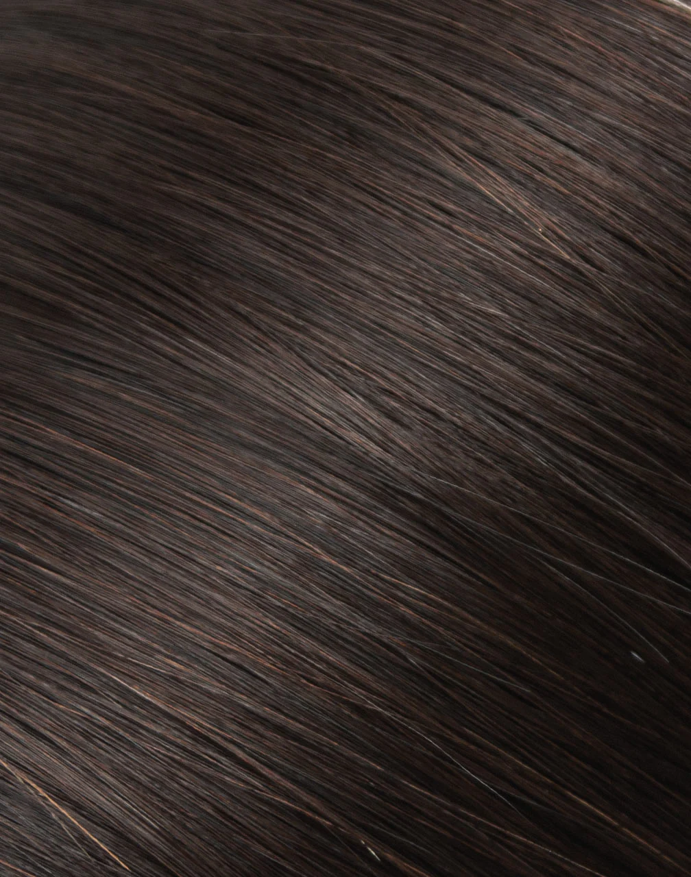 Skinny Clip-In (Single Piece) - Natural Wave | 18" Large (4 Clips) - Image 2