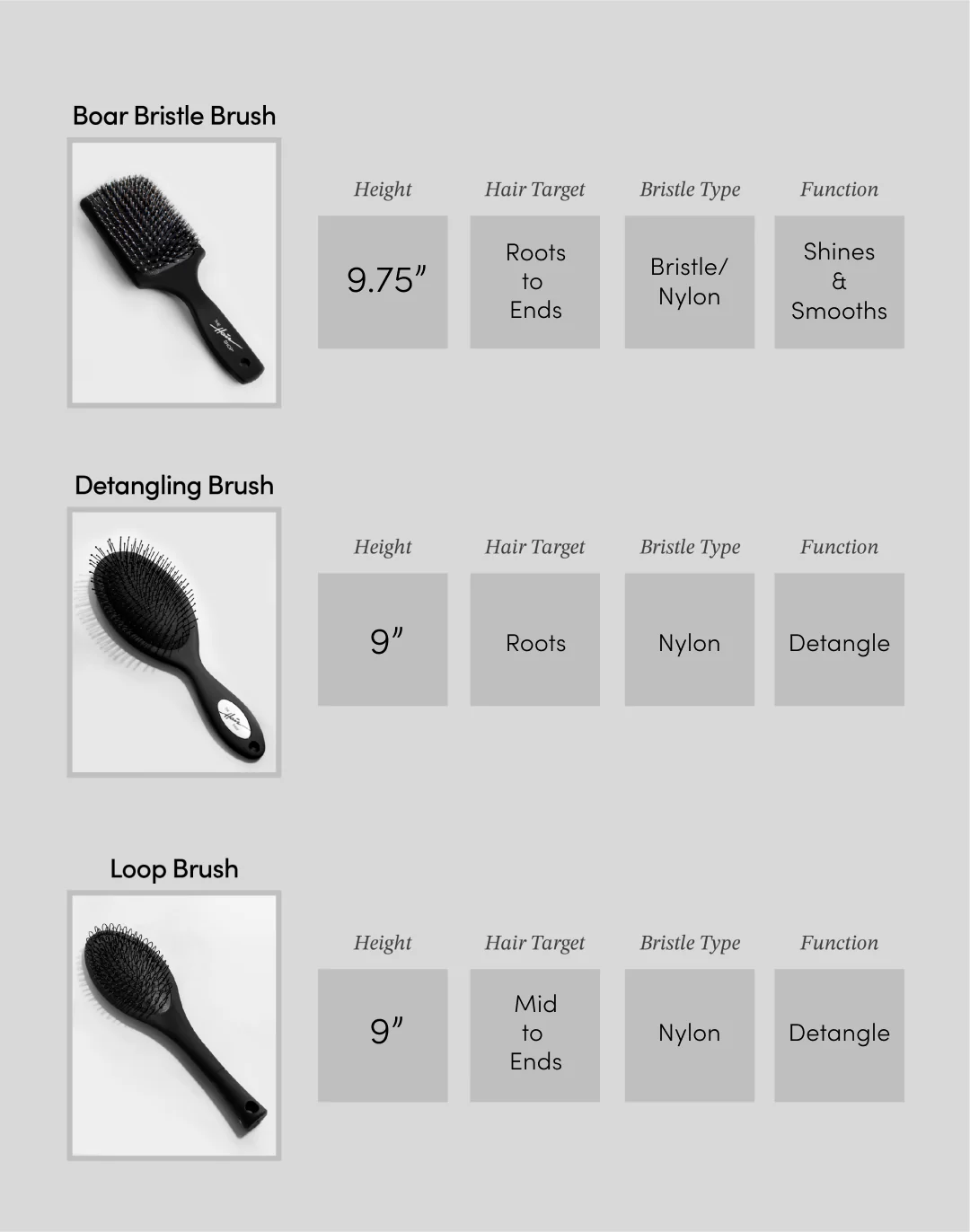 THS Boar Bristle Brush - Image 4